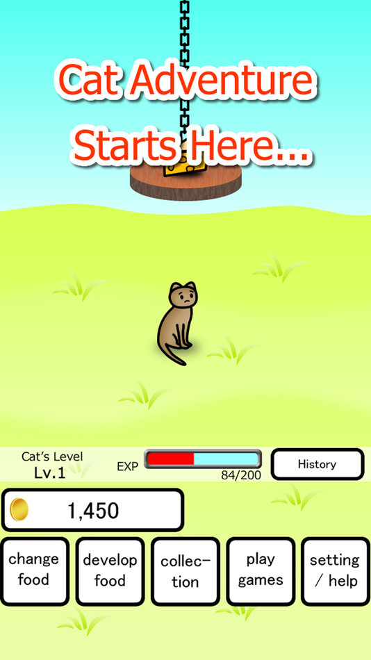 #1. Cat Adventure (iOS) Podle: KAZUYA KAMIOKA