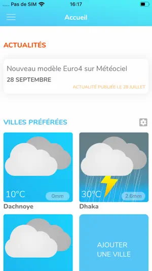 Meteociel screenshot 1