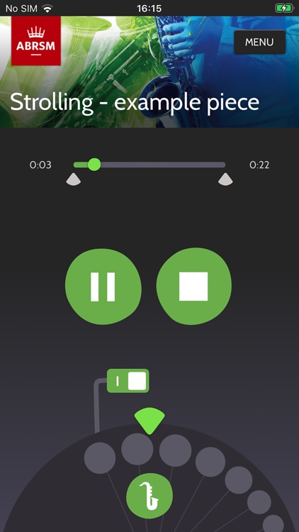 Saxophone Practice Partner screenshot-3