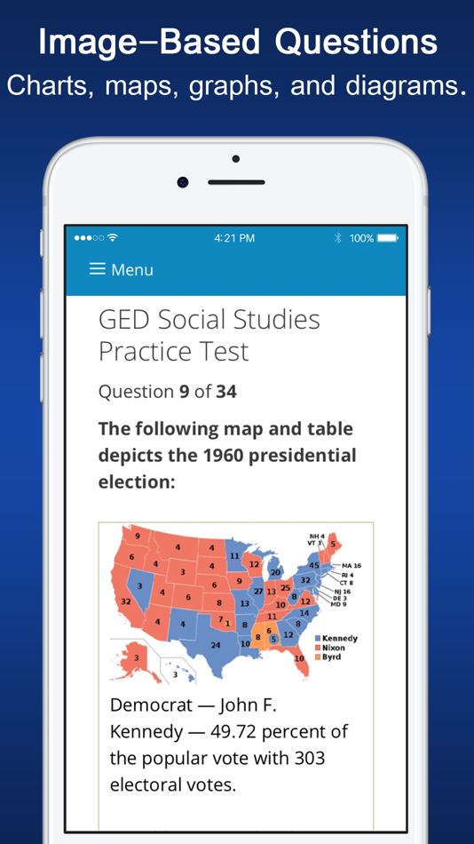#4. GED® Test Prep (iOS) 由: Instant Test Prep LLC