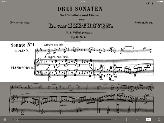 Screenshot #4 for Beethoven - Violin Sonatas