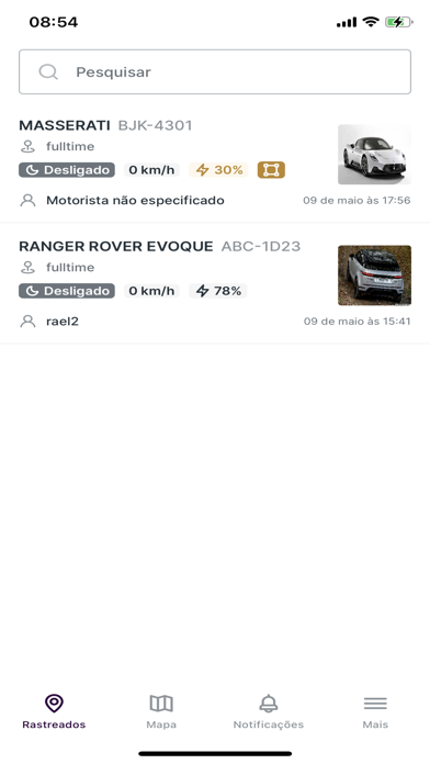 Ágil Rastreador Screenshot
