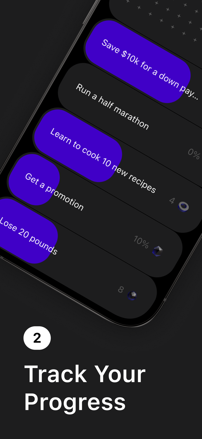 Aim - Goals and Progress Counter