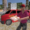 Pizza Delivery Boy City Drive icon