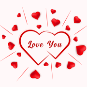 Love Heart Stickers & Emojis