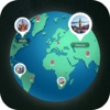3D World Map : Famous Places icon