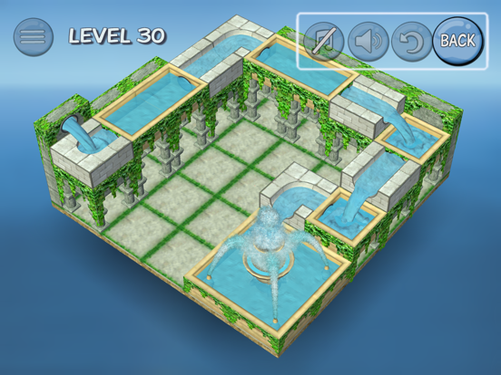 Flow Water Fountain 3D Puzzle iPad app afbeelding 4