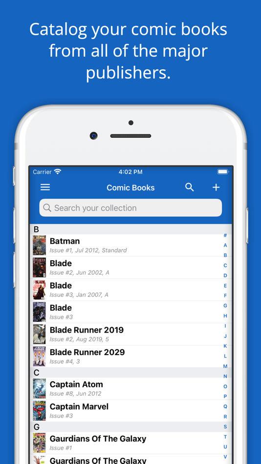 #1. iCollect Comic Books - Keys (iOS) 由: iCollect Everything, LLC