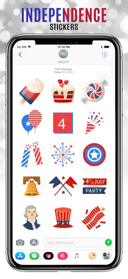Game screenshot USA Independence Day Sticker hack