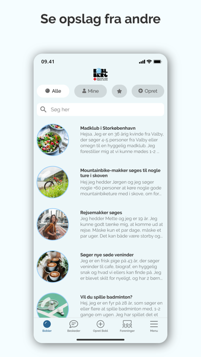 Screenshot #1 pour Boblberg - Find fællesskaber