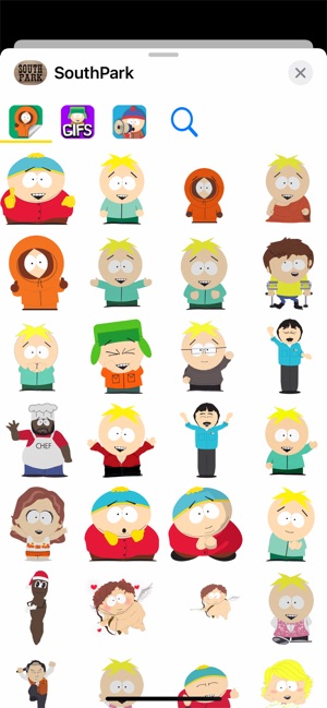 South Park Stickers & GIFs on the App Store