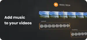 Add music to video • screenshot #1 for iPhone