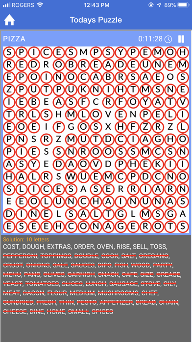 WONDERWORD Screenshot