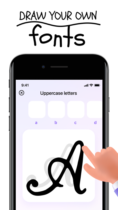 Font Maker: Cursive Keyboard Screenshot