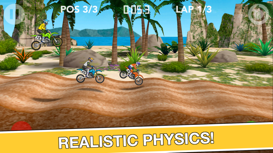 #1. MX Racer - Motocross Racing (iOS) بواسطة: Jeff Smith