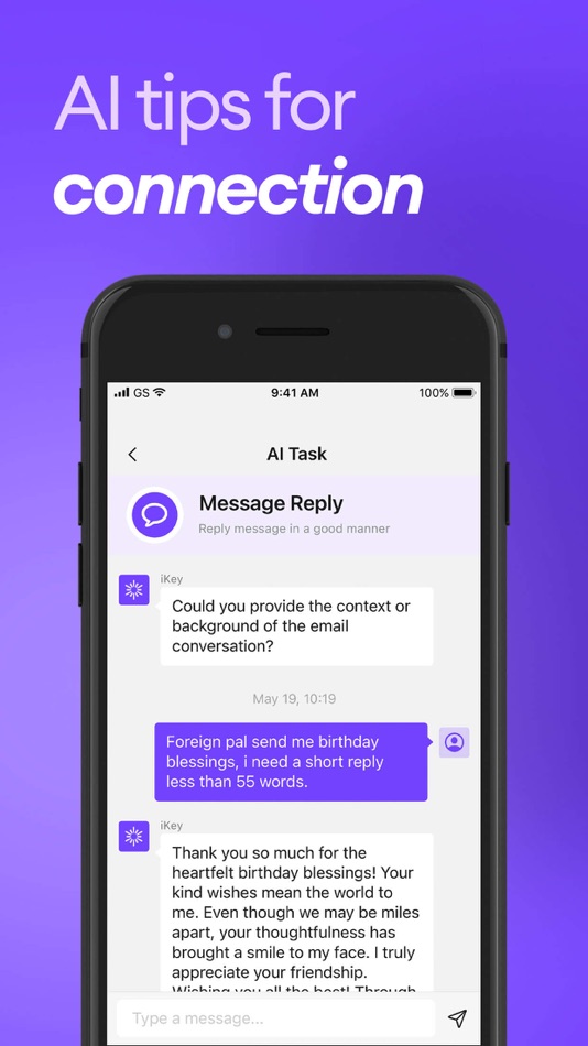 #5. iKey - AI Keyboard Extension (iOS) Podle: Auto Keyboard Studio