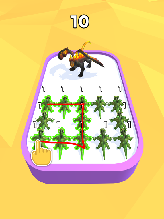 Screenshot #4 pour Merge Dragons 3D Dinosaur Game