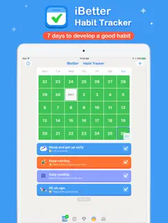 IBetter · Habit Tracker iPad image 1