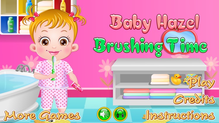 Baby Hazel Brush Time