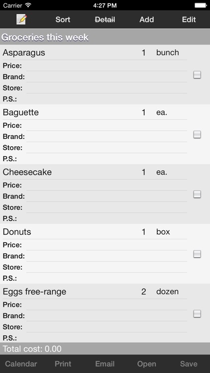 Shoppers List screenshot-4