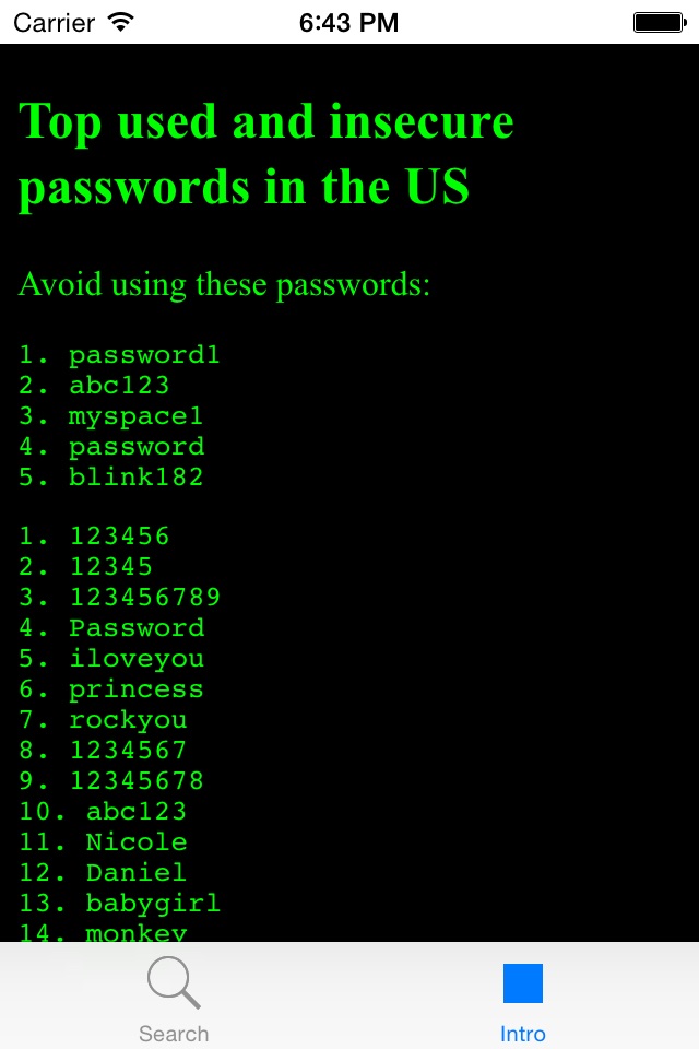 Checker007 Password Checker screenshot 2