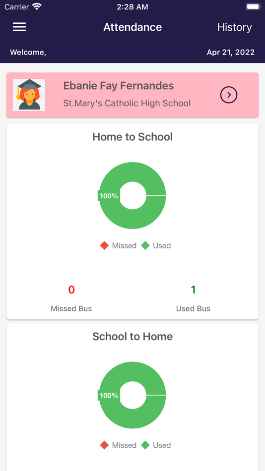 #3. DTC School Bus (iOS) By: Dubai Taxi Corporation