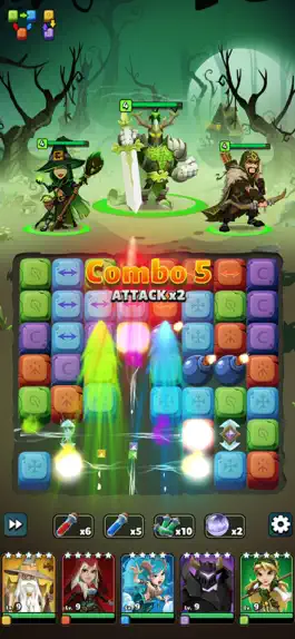 Game screenshot Fable Wars: Puzzle RPG mod apk