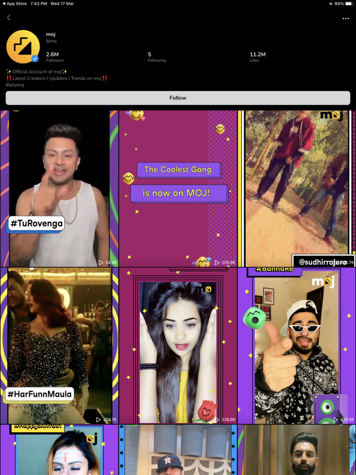 Moj - Short Video App