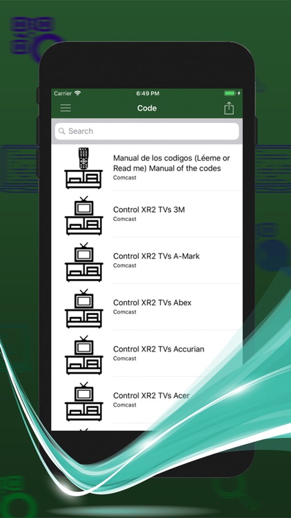 Control Code For Comcast