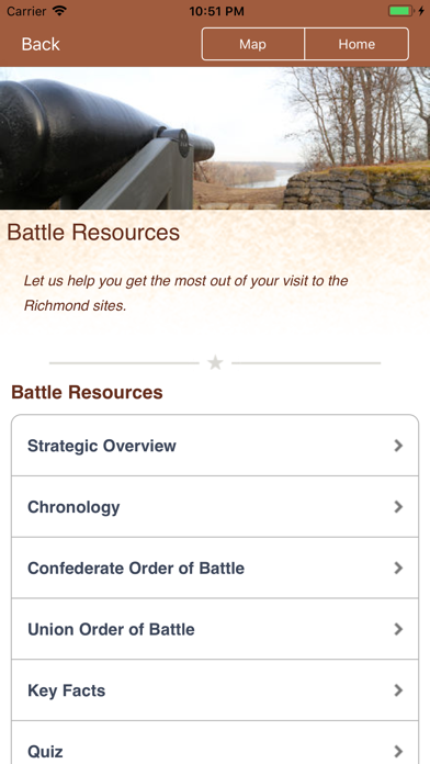 Richmond Battle App Screenshot