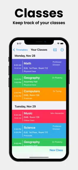 Game screenshot School Calendar Class Schedule mod apk