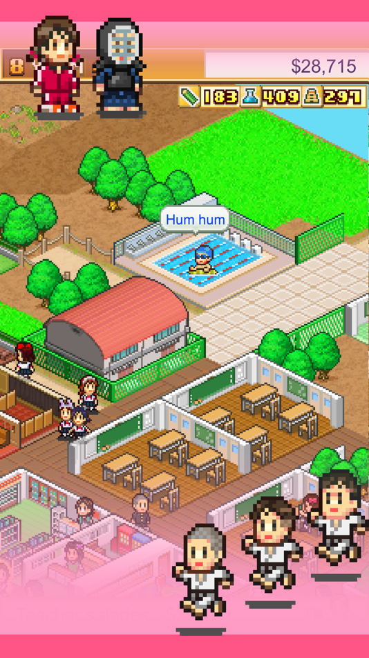 #4. Pocket Academy ZERO (iOS) 由: Kairosoft Co.,Ltd
