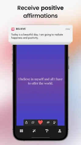 Game screenshot Believe - Daily Affirmations apk