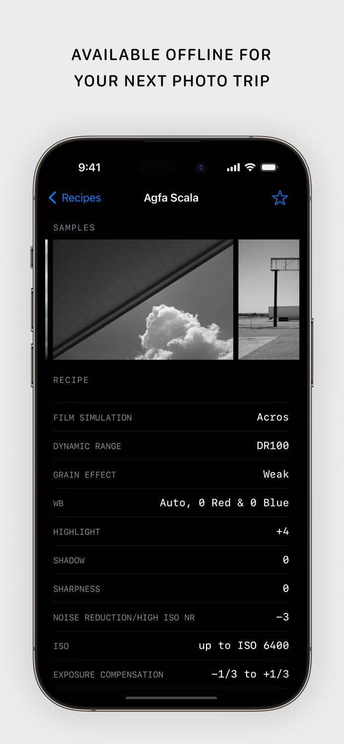 Fuji X Weekly — Film Recipes