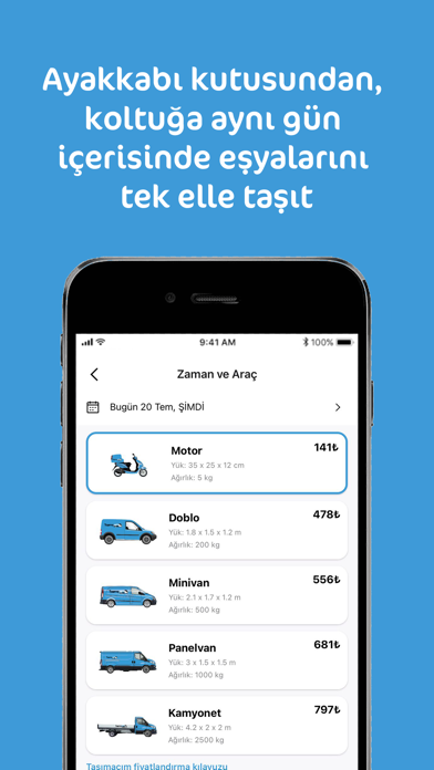 Taşımacım - Hızlı Teslimat Screenshot