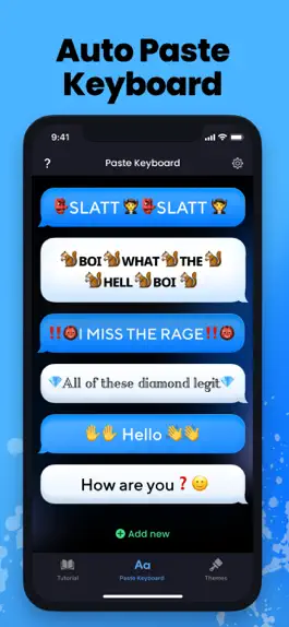 Game screenshot Fonts＋Keyboard Themes & Emoji hack