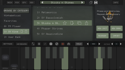 King of FM: DX Synth/E Piano Screenshot 2 - AppWisp.com King of FM: DX Synth/E Piano Screenshot 2 - AppWisp.com