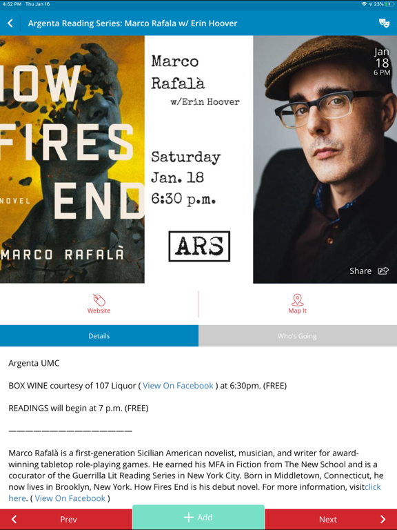 Explore North Little Rock! iPad screenshot 5 - Travel app