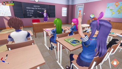 Anime School Girl Love Life 3Dのおすすめ画像6