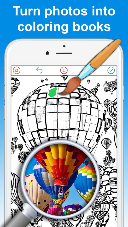 Turn Photo To Picture Coloring - 1.7.1 - (iOS)