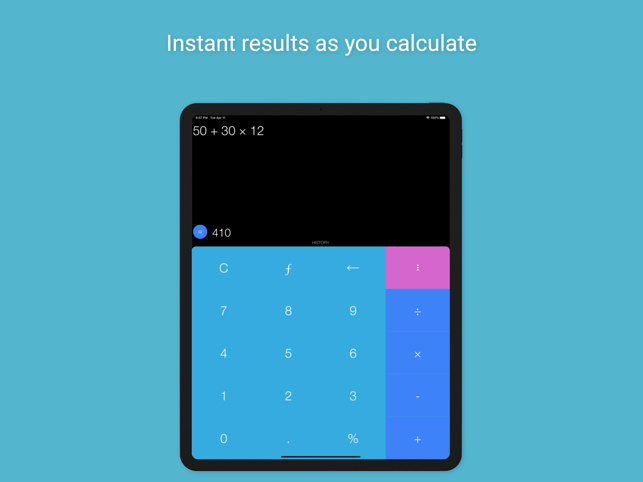 ‎Xmart Calculator Pro Screenshot