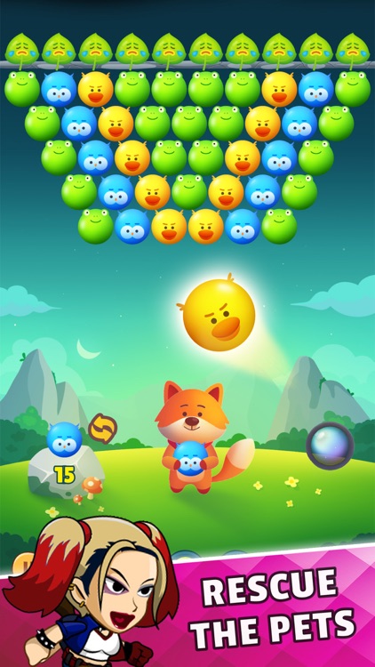 Bubble Shooter: Pop Pet Rescue screenshot-0