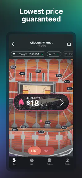 Game screenshot Gametime - Last Minute Tickets hack