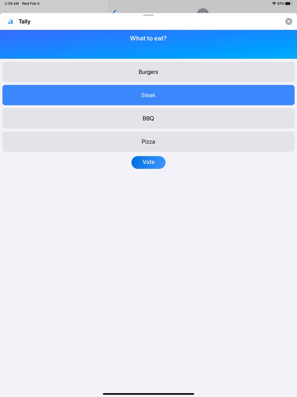 iPad screenshot