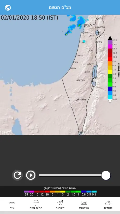 מזג אוויר ישראל - Weather2day