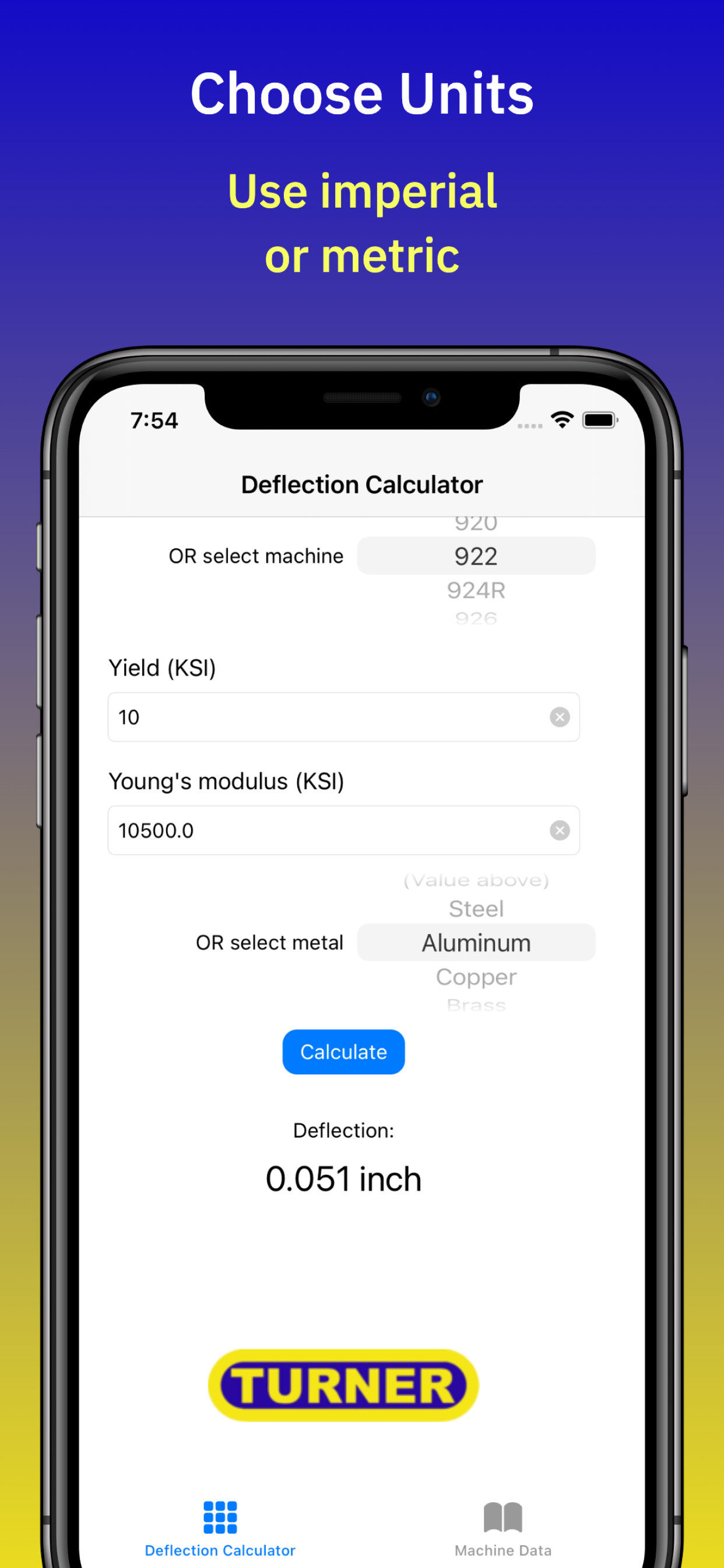 Deflection Calculator