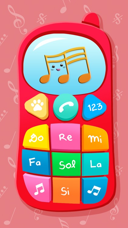 Phone game. Music and sounds