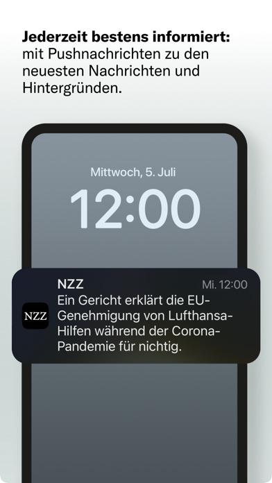 NZZ Screenshot