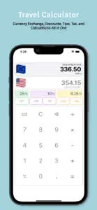 Travel Calculator & Currency screenshot #1 for iPhone