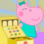 Download Funny Shop Hippo shopping game app